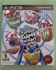 Hasbro Family Game Night 3 (Sony PlayStation 3 PS3, 2010) Missing Manual