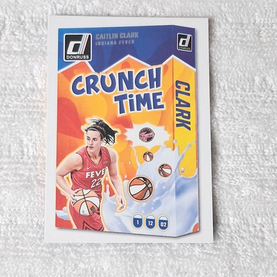 #ad 2025 Caitlin Clark Indiana Fever Donruss Crunch Time #5 $2.99