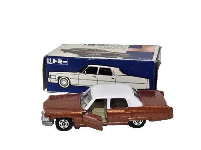 💥Tomica Tomy No. Cadillac Fleetwood Brougham F2 Hecho en Japón ¡MUY RARO! Foto 2 de 4