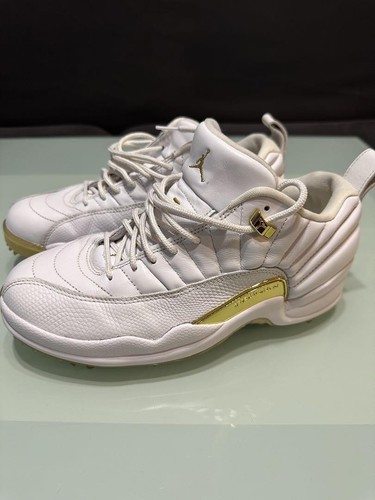 Men 8.5US Nike Air Jordan12 Low Golf Shoes - Picture 2 of 4