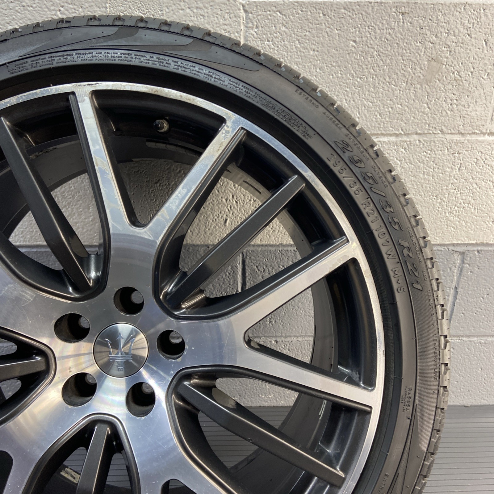 2017-2024 Maserati Levante M161 Rear Alloy Wheel Rim 10.5Jx21 ET53 OEM *NOTE*