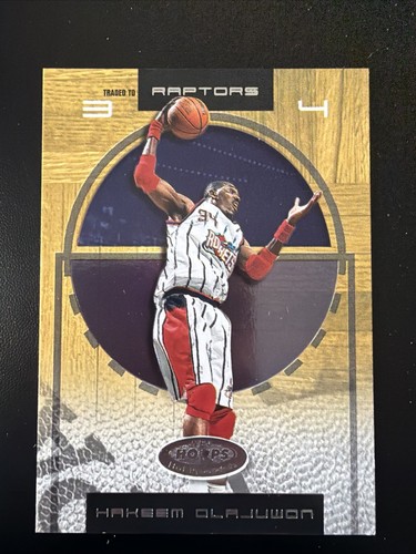 Hakeem Olajuwon #76 2001 Hoops Hot Prospects card