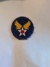 World War II United States Army Air Force Embroidered Patch Red Blue White Star