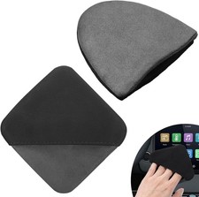 2Pcs Car Touch Screen Cleaner Cloth,Square Triangle Microfiber Car Screens Clean