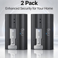 2Pack Genuine Rechargeable Battery For Ring Video Door Bell 2, 3,4 Quick Release