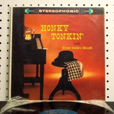 Eddie "Piano" Miller, Honky Tonkin', (LP), VG+, 3603250980