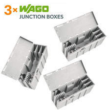 WAGO BOXES CABLE CONNECTORS HOUSING ENCLOSURE JUNCTION BOX LARGE & SMALL IPX IP
