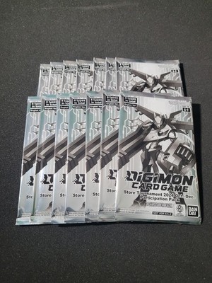 1x Digimon Store Tournament 2024 Oct.-Dec. Participation Pack Sealed English