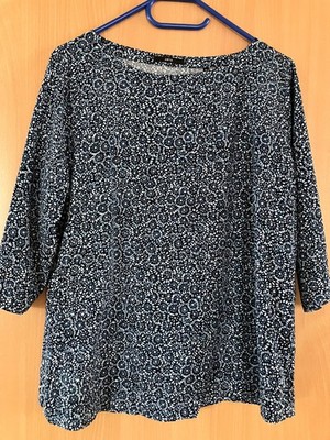 Zero Gr.42 /  Bluse 3/4 Arm / Schlupfbluse / Blusenshirt / Shirtbluse / Viskose
