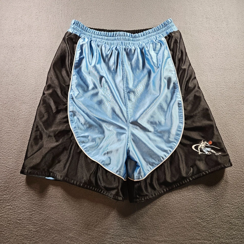 Vintage And1 And One Youth XL Navy Blue Dazzle Basketball Shorts Y2K Used - Image 2 of 4