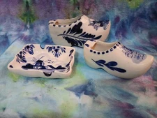 Collectible Deft Blue Clogs & Trinket Tray