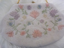 Antique Vintage Formal Wedding Bridal Purse Label Sharonee My Style: Rosi