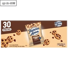 Famous Amos Chocolate Chip Cookies 30oz 30ct Original Recipe