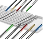 WeldingCity® Tig Welding Tungsten Assorted Green-Red-Gray-Gold-Blue 1/16"-3/32"