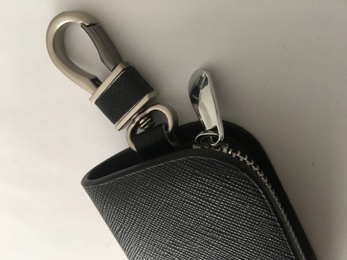 Leather Key Case Remote Holder Cover Wallet for BMW 1 2 3 5 7 X1 X3 X4 X5 X6 All - Picture 10 of 12