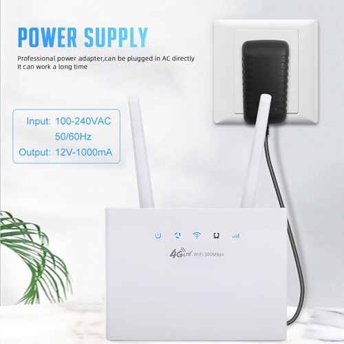 4G Wireless Router 300Mbps WiFi Hotspot & SIM Card UNLOCKED Port Forwarding AU - Picture 6 of 14