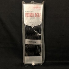 Hollywood American French Deep Weaving AFDW-10 Color 1B 100 Human Hair