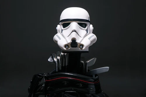 Custom Made Hand Painted Star Wars ANH Stormtrooper Golf Headcover