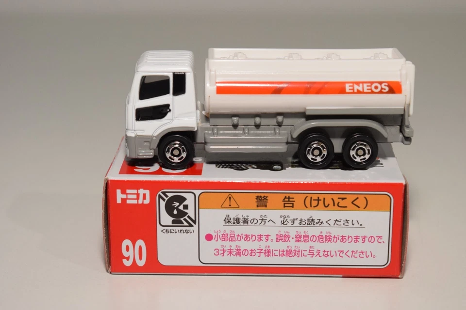 A94 1:64 3 INCH TOMICA 90 NISSAN DIESEL UD QUON ENEOS TANK LOLLY TRUCK MIB - Image 2 of 4