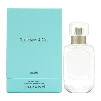 Tiffany Sheer by Tiffany Co. for Women 1.7 oz/ 50 ML EDT Spray Brand New