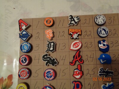 MLB Crocs Shoe Charms