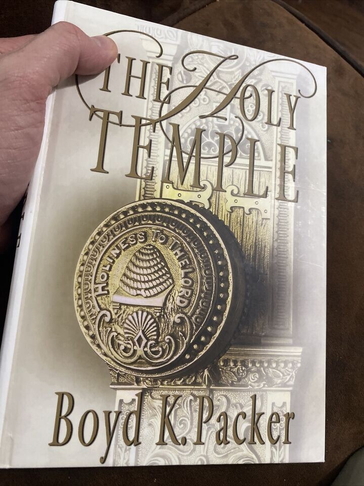 The Holy Temple by Boyd K Packer 1980 LDS Mormon Church Book Hardcover Apostle The Holy Temple by Boyd K Packer 1980 LDS Mormon Church Book Hardcover Apostle
