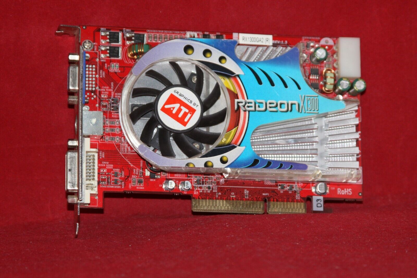 GeCube ATI Radeon X1300 256MB 128Bit DDR2, AGP Graphics Card. (GC-RX1300GA2-D3)