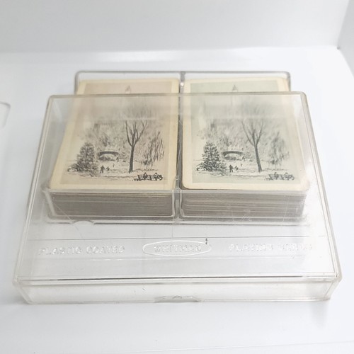 Whitman Playing Cards Plastic Coated with Jokers Branded Spade Vintage Set - Picture 6 of 7