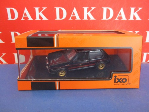 Die cast 1/43 Modellino Auto Fiat Ritmo Abarth Gr2 Black 1979 by Ixo - Foto 6 di 6