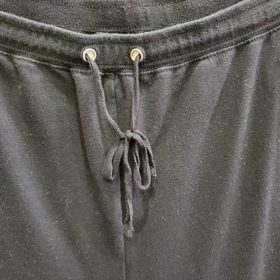 Pantalones Liz and Me para mujer talla grande 5X negros con cordón bolsillos de lentejuelas Foto 3 de 4