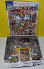 I Love The 1980's - White Mountain 1000 Piece Puzzle 24" x 30" Larger Pieces