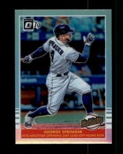 2019 Donruss Optic Highlights Holo #6 George Springer (ref 111022)