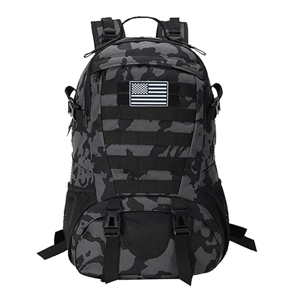 Tactical Backpack Day pack 30L Army MOLLE Water Resistant Hiking Camping