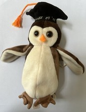 Mint Beanie Baby Wise The Owl Class Of  98 FBA_41879 Tag Errors And Tag Stamp