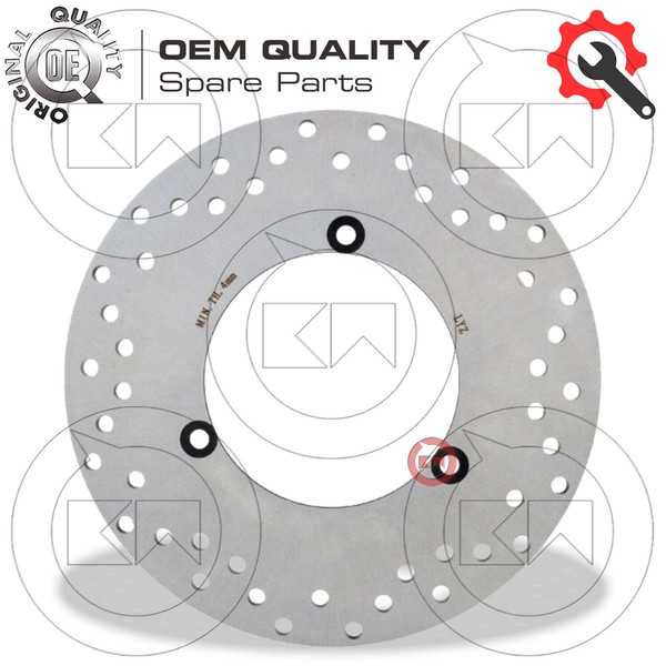 Hinterer Bremsscheibe RMS Original TYP Yamaha X-MAX YP R ABS 125 2011-2017-image