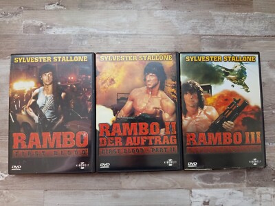 Rambo 1-3 - DVD Trilogie / Stallone