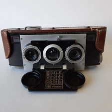 Vintage Stereo Realist David White 35mm Camera F/3.5 Lens B6