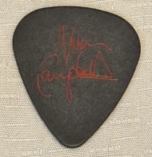 Def Leppard Vivian Campbell Signature Guitar Pick Concert 1993 Retro Active Tour