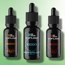 CBD Infused Oil by CBD Asylum 1000mg-10000mg - 5 Flavours (BUY 1 GET 2 FREE)