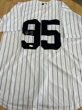 Oswaldo Cabrera New York Yankees Autographed Jersey JSA Certified