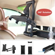 360 Rotation Car Back Seat Tablet Stand Headrest Mount Holder Fit For4-10.5"iPad