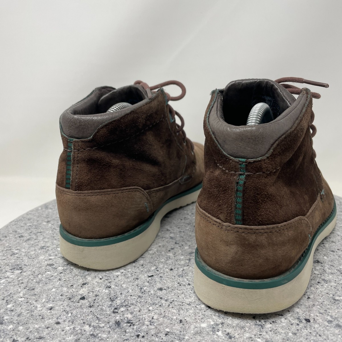 Teva Boots Chukka Mens 8 Brown Suede Leather Lace Up Ankle  display picture 1