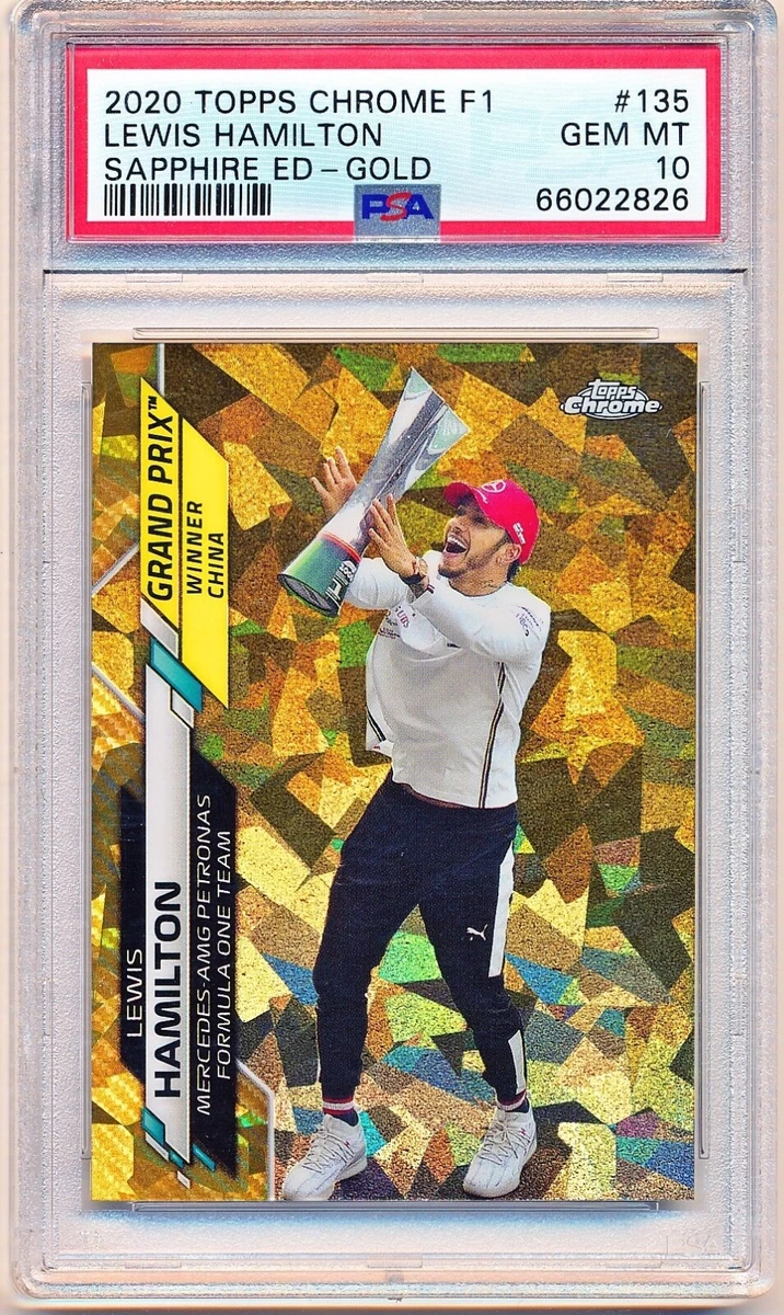 2020 Topps Chrome Sapphire Edition Formula 1 - Lewis Hamilton #135