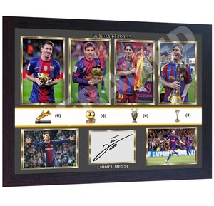 messi signed football