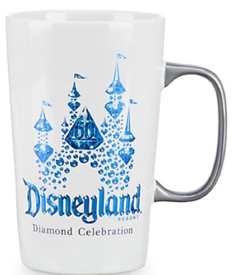 Disneyland 60th Diamond Celebration Mug Starbucks Disney Gift Boxed 2016  NEW | eBay
