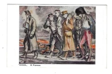 Early 1900's Postcard Military "Heros" M. Wagwmans