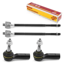 Inner & Outer Tie Rod End Kit for 2013-2018 Ram 1500 2019-2022 1500 Classic 4PCS