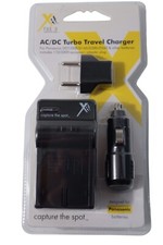 Photo AC/DC Turbo Travel Charger For Panasonic D07/D08/D16S Batteries