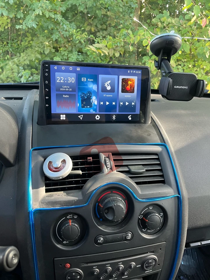 32G Für Renault Megane 2 2002-2009 Android 13 Autoradio CarPlay GPS Navi RDS - Bild 4 von 4