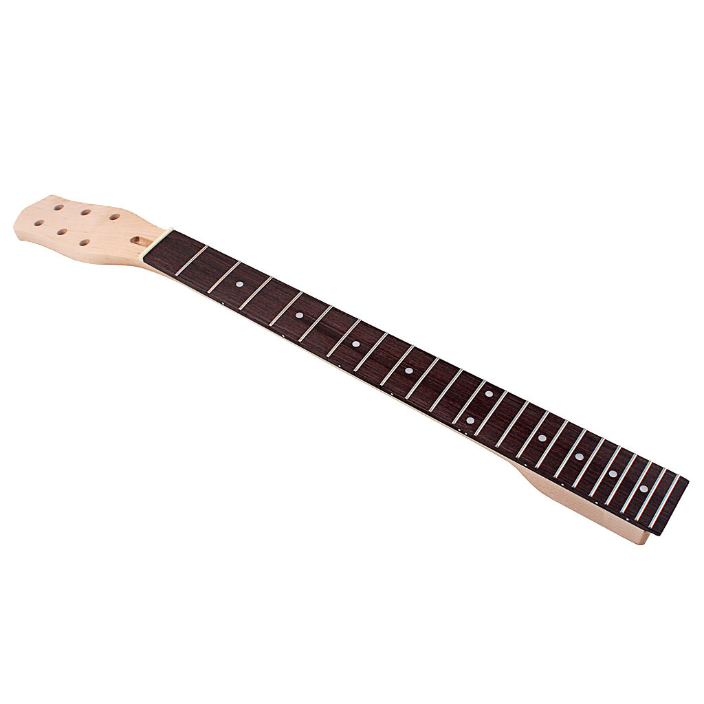 Fojill E-Gitarren-Set Unfertig – Zebraholz-Körper & -Hals, Ungeschnittener Kopf, Alle Teile Enthalten, Zum Selbstbau & Lackieren